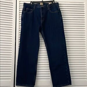 RED HEAD Flannel Lined Men's Blue Jeans